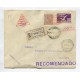 URUGUAY 1926 SOBRE PRIMER VUELO CORREO AEREO CIRCULADO A ROCHA