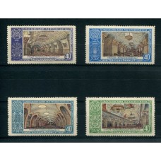 RUSIA 1953 Yv. 1642/5 SERIE COMPLETA DE ESTAMPILLAS NUEVAS CON GOMA