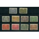 TURQUIA 1923 Yv. 59/63 DE TAXA SERIE COMPLETA DE ESTAMPILLAS NUEVAS CON GOMA