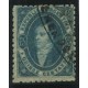 ARGENTINA 1864 GJ 24 RIVADAVIA ESTAMPILLA DE 15 Cts. CON MUY LINDO COLOR Y MATASELLO FRANCA DE MENDOZA U$ 70 +