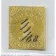 CHILE 1861 Yv. 07 ESTAMPILLA COLON ULTIMA DE LONDRES USADA A PLUMA 1/1/1868 40 EUROS