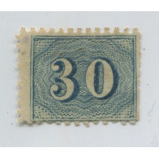 BRASIL 1854 Yv. 20B ESTAMPILLA NUEVA MUY RARA DENTADA 650 Euros