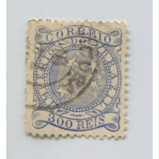BRASIL 1884 Yv. 64 ESTAMPILLA USADA 30 Euros