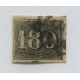 BRASIL 1850 Yv. 16 ESTAMPILLA USADA 65 Euros