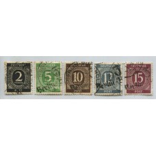 ALEMANIA ESTAMPILLA SEGUNDA GUERRA MUNDIAL OCUPACION SOVIETICA SOBRECARGAS LOCALES BEZIRK 3 BERLIN BUCHHOLZ 1948 USADAS MUY RARAS +2.000 EUROS, OFERTA