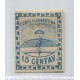 ARGENTINA 1858 GJ 3 CONFEDERACION CON GOMA U$ 18