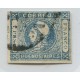 ARGENTINA 1859 GJ 17c ESTAMPILLA CON VARIEDAD " 1 " SIN PUNTO U$ 40