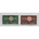 ESPAÑA 1960 Yv. 975/6 SERIE COMPLETA DE ESTAMPILLAS NUEVAS MINT TEMA EUROPA