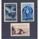 ARGENTINA 1939 GJ 836/8 PE 409/11 FONOPOSTAL NUEVA HERMOSA LUJO U$ 75