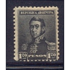 ARGENTINA 1892 GJ 187 ESTAMPILLA PE. 107 MUY BUEN SELLO NUEVO U$ 25