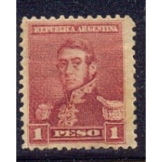 ARGENTINA 1892 GJ 148 PE. 106 FIL. SOL CHICO NUEVO HERMOSO U$ 23