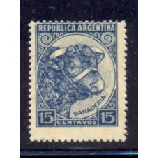 ARGENTINA 1935 GJ 751SG VARIEDAD IMPRESO SOBRE GOMA NUEVA MINT U$ 78
