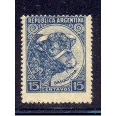 ARGENTINA 1935 GJ 751SG VARIEDAD IMPRESO SOBRE GOMA NUEVA MINT U$ 78