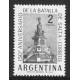 ARGENTINA 1963 GJ 1247A PE 665b VARIEDAD TIZADO MINT U$ 20