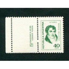 ARGENTINA 1977 GJ 1752 ACZ CON COMPLEMENTO RARO NUEVO MINT U$ 30