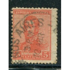 ARGENTINA 1918 GJ 478 FILIGRANA SERRA BOND PE 233 U$ 18