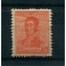 ARGENTINA 1918 GJ 478 Pe 233 FIL. SERRA BOND NUEVO U$ 45