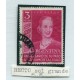 ARGENTINA 1954 GJ 1031 EVITA FIL RAYOS RECTOS PE 545b U$ 50