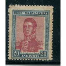 ARGENTINA 1917 GJ 455 EL VALOR ALTO NUEVO U$ 90