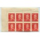 ARGENTINA 1954 GJ 1041 VARIEDAD DENTADO BIEN DESPLAZADO NUEVO MINT