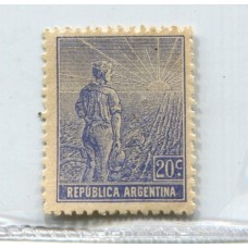 ARGENTINA 1911 GJ 333 NUEVO CON GOMA