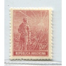 ARGENTINA 1912 GJ 347 FIL ALEMAN VERTICAL NUEVO MINT