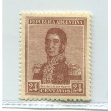 ARGENTINA 1922 GJ 557 PE 274 NUEVO CASI MINT U$ 20