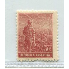 ARGENTINA 1912 GJ 347 FIL ALEMAN VERTICAL NUEVO CON GOMA