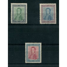 ARGENTINA 1916  GJ 420/2 PE 209/11 NUEVOS CON GOMA FRESCA SON LOS VALORES ALTOS SUBVALUADA DESDE HACE COMO 20 AÑOS QUE MARCA U$ 335