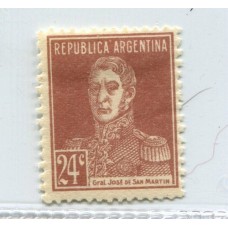 ARGENTINA 1924 GJ 603 NUEVO