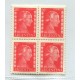 ARGENTINA 1952 GJ 1006a EVA PERON EVITA PERONISMO VARIEDAD DOBLE IMPRESION