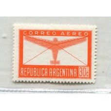 ARGENTINA 1942 GJ 858 TIZADO MINT