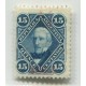 ARGENTINA 1884 GJ 72a  SELLO PROVISORIO NUEVA VARIEDAD SOBRECARGA 1/2 ARRIBA   U$ 50