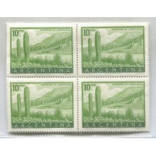 ARGENTINA 1954 GJ 1054 ESTAMPILLA NUEVA CUADRO MINT U$ 40