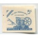 ARGENTINA 1944 GJ 922 ENSAYO EN COLOR ADOPTADO DIA DEL RESERVISTA EN PAPEL MUESTRA