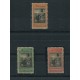 ARGENTINA 1899 GJ 236/8 LOS TRES VALORES FINALES DE LA SERIE NUEVOS CON LA GOMA MUY FRESCA , BUEN CENTRADO Y DE BRILLANTES COLORES HERMOSA ESTAMPILLAS U$ 290