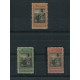 ARGENTINA 1899 GJ 236/8 LOS TRES VALORES FINALES DE LA SERIE NUEVOS CON LA GOMA MUY FRESCA , BUEN CENTRADO Y DE BRILLANTES COLORES HERMOSA ESTAMPILLAS U$ 290