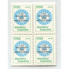 ARGENTINA 1982 GJ 2022A CUADRO U$ 40