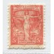 ARGENTINA 1922 GJ 541b  ESTAMPILLA NUEVA MINT RARA CON DOBLEZ DE PLANCHA U$ 50