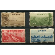 JAPON 1949 Yv. 412/5 SERIE COMPLETA DE ESTAMPILLAS NUEVAS CON GOMA