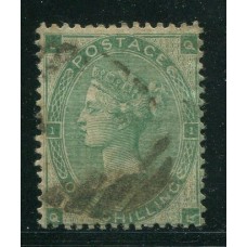 INGLATERRA 1862 Yv. 24 ESTAMPILLA USADA 175 EUROS