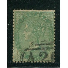 INGLATERRA 1855 Yv. 20 ESTAMPILLA USADA, RARA250 EUROS