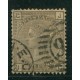 INGLATERRA 1880 Yv. 64 NUMERO DE PLANCHA 18 ESTAMPILLA USADA 65 EUROS