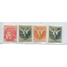 ITALIA Yv. 099/101 SERIE COMPLETA DE ESTAMPILLAS NUEVAS 40 EUROS