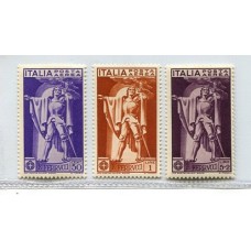 ITALIA Yv. A 018/20 SERIE COMPLETA DE ESTAMPILLAS NUEVAS 15 EUROS