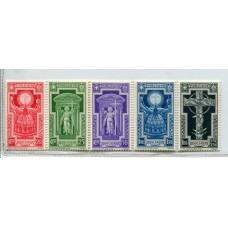 ITALIA Yv. 325/9 SERIE COMPLETA DE ESTAMPILLAS NUEVAS MINT 61 EUROS