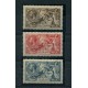 INGLATERRA 1912 Yv. 153, 154 y 155 CABALLOS MARINOS NUEVOS CON GOMA DE EXTRAORDINARIA CALIDAD, MUY FRESCOS Y PERFECTOS MUY RAROS ASI 986 EUROS