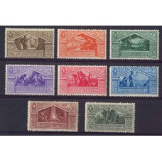 ITALIA Yv. 263/71 SERIE COMPLETA DE ESTAMPILLAS NUEVAS MINT 330 EUROS SASSONE 375 EUROS