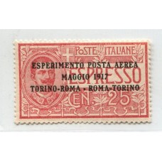 ITALIA Yv. A 001 ESTAMPILLA NUEVA MINT 25 EUROS SASSONE 37 EUROS