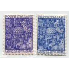 ITALIA Yv. 558/9 SERIE COMPLETA DE ESTAMPILLAS NUEVAS MINT 105 EUROS